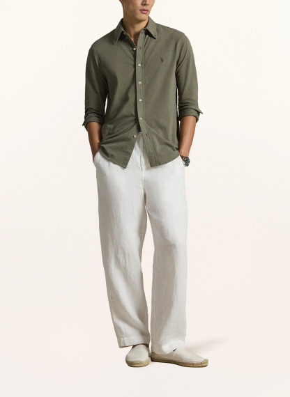POLO RALPH LAUREN Piqué-Hemd Custom Fit – OLIV