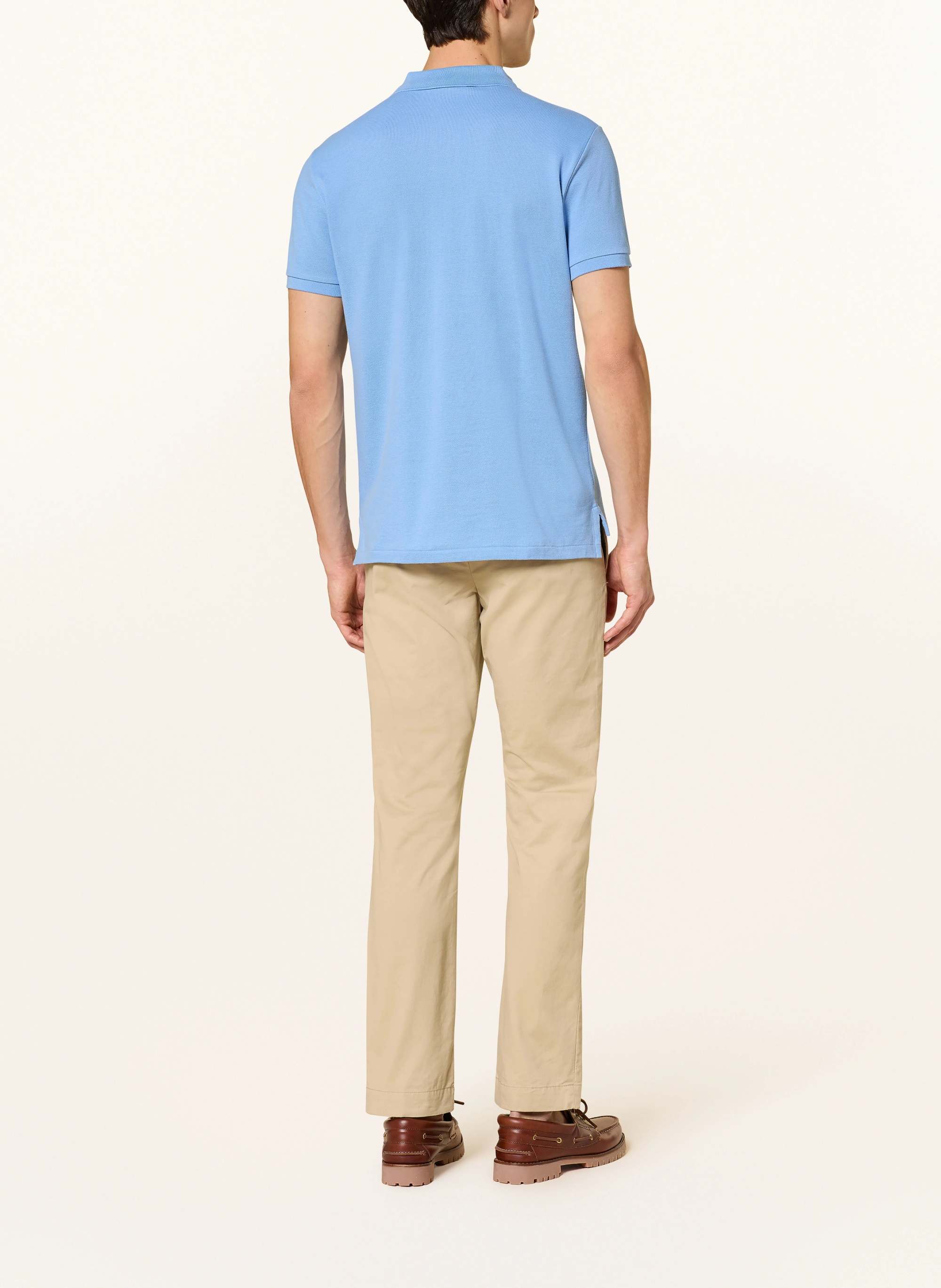 POLO RALPH LAUREN Piqué-Poloshirt Custom Slim Fit – HELLBLAU (1)