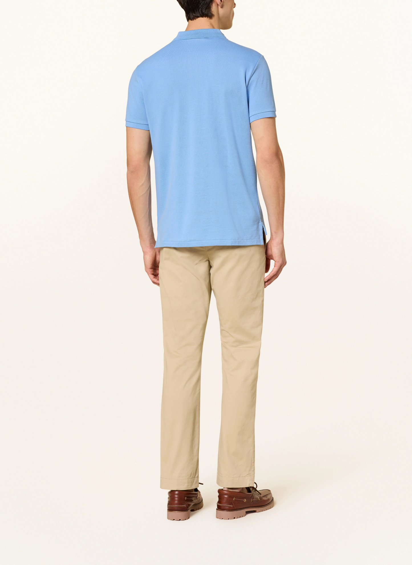 POLO RALPH LAUREN Piqué-Poloshirt Custom Slim Fit – HELLBLAU (1)
