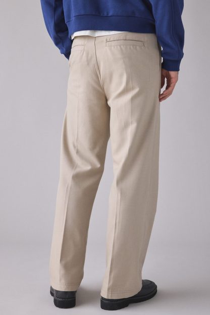 Standard Cloth Chandler Flare Trouser Pants - Tan