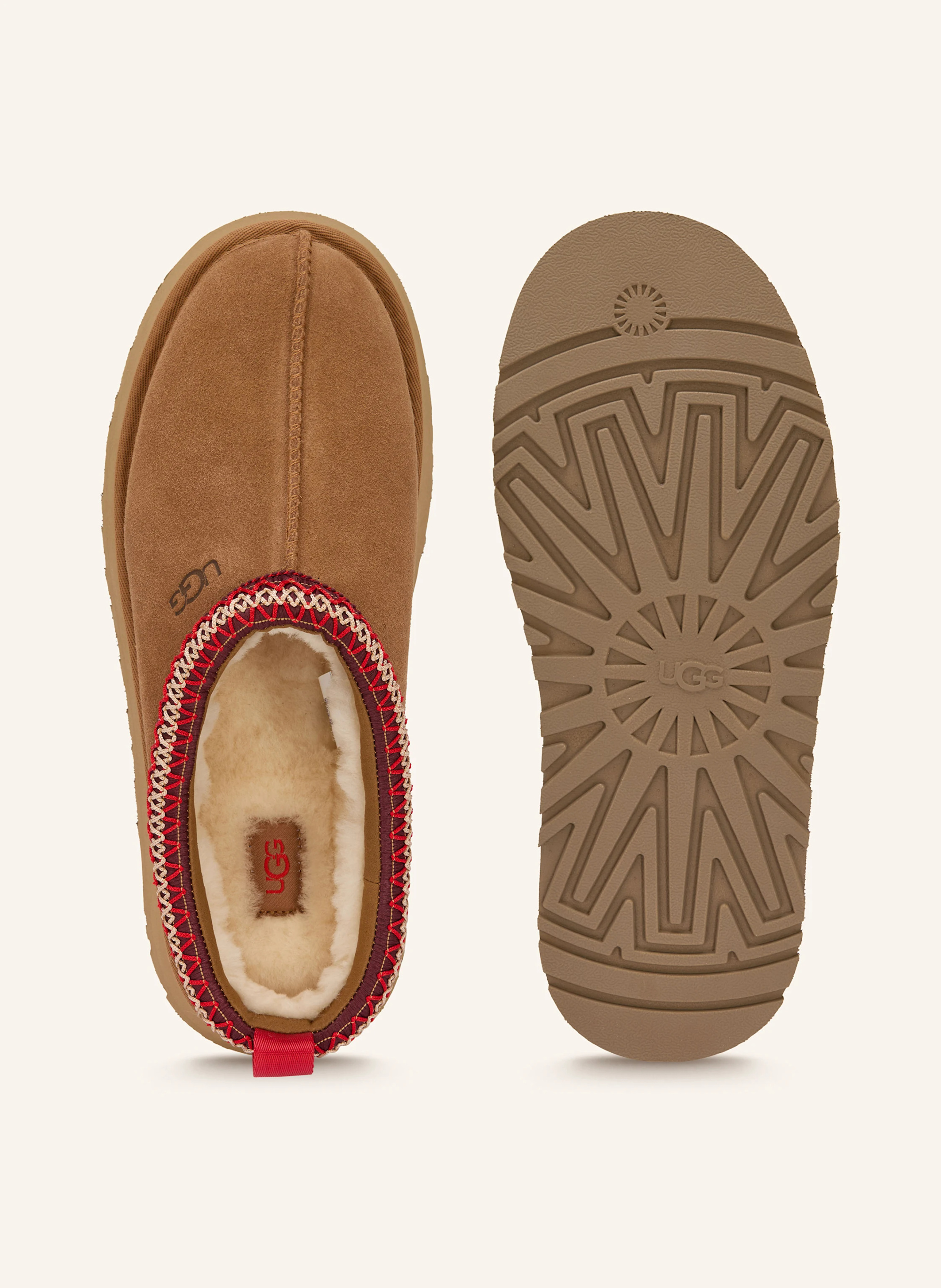 UGG Plateau-Pantoletten TAZZ – BEIGE