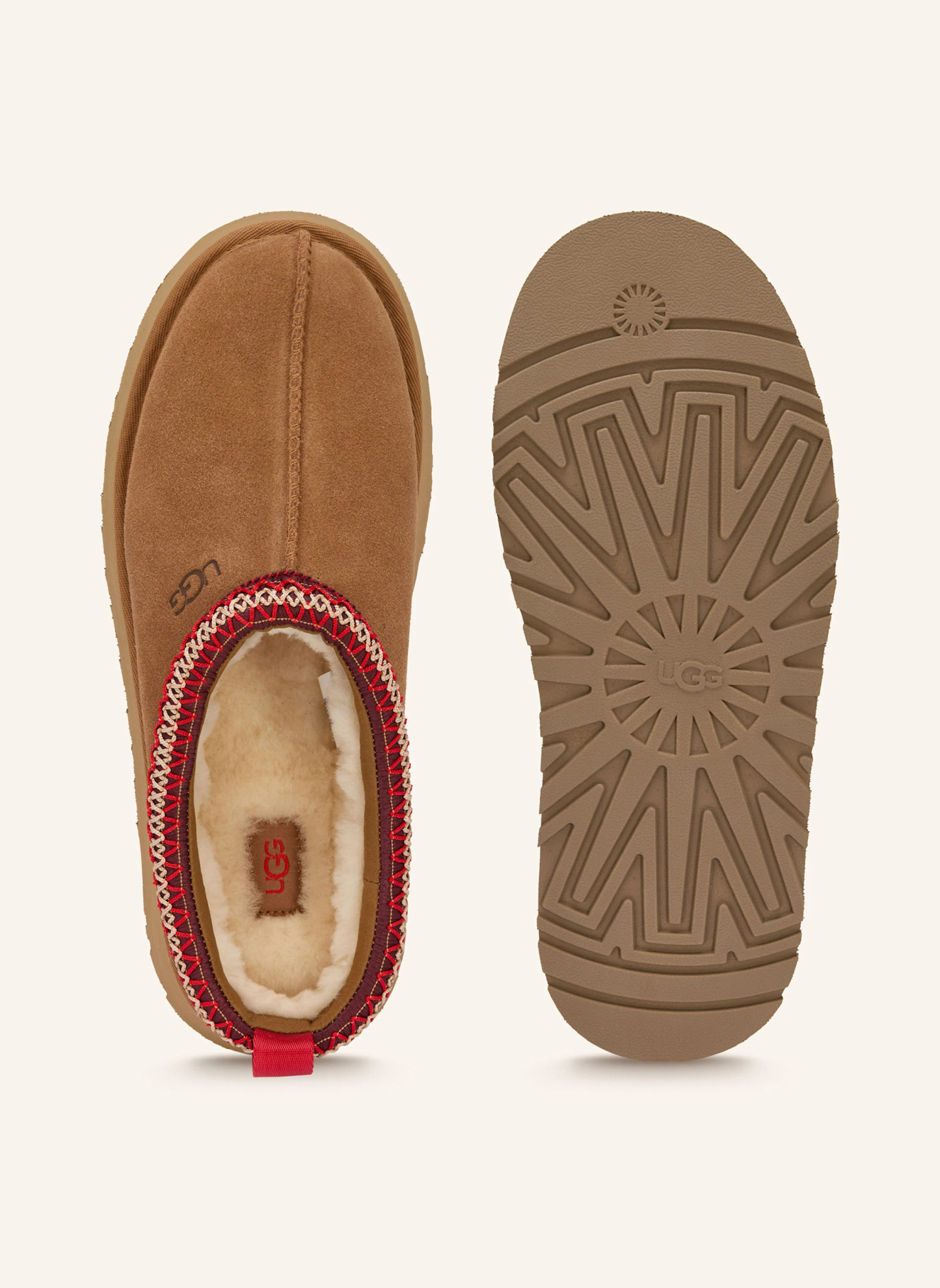 UGG Plateau-Pantoletten TAZZ – BEIGE