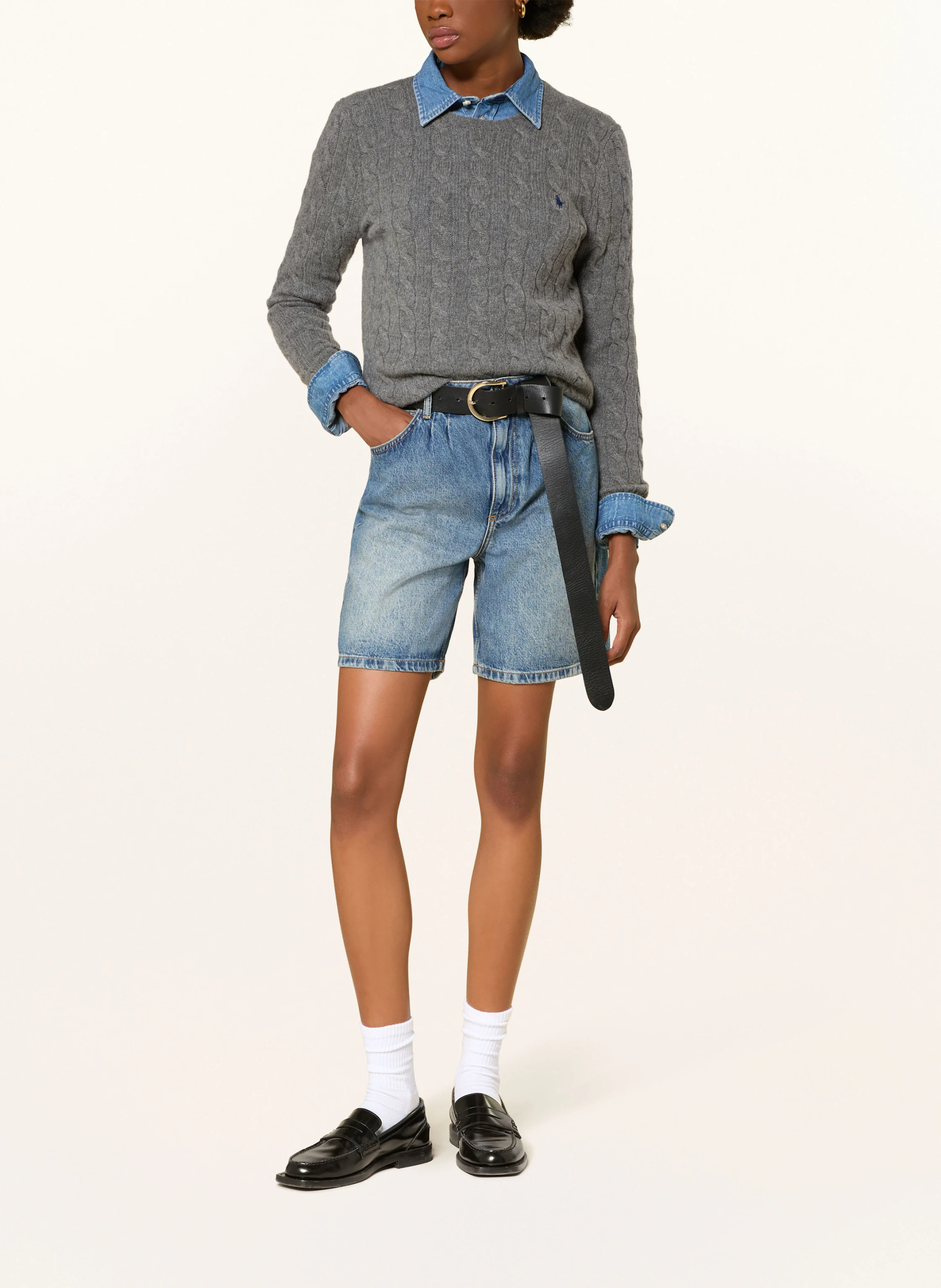 POLO RALPH LAUREN Pullover – GRAU