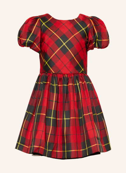 POLO RALPH LAUREN Kleid – ROT / GELB / SCHWARZ