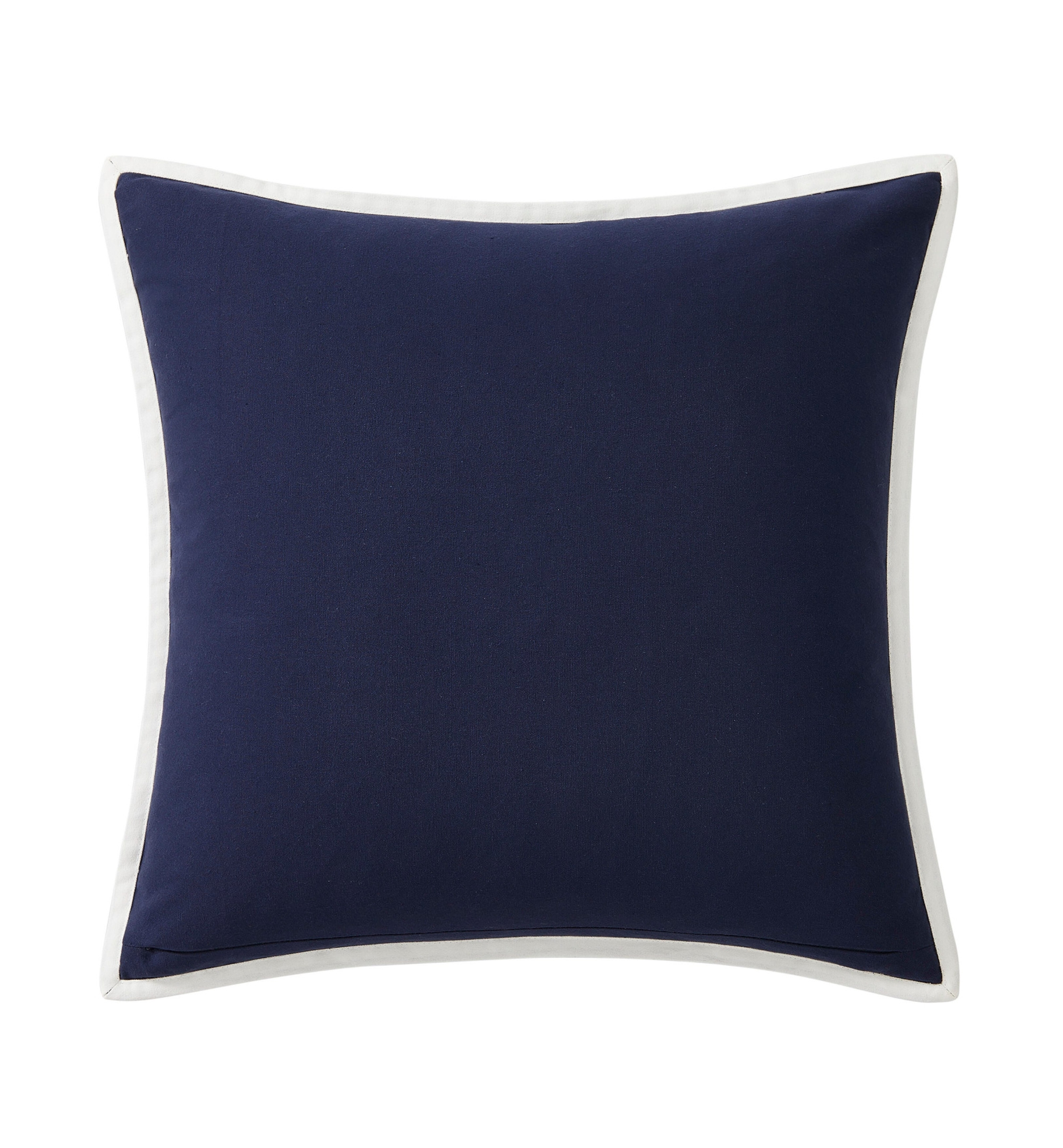 Tommy Hilfiger Swim Shop Monogram Cotton Decorative Pillow, 20" x 20" - Core Navy
