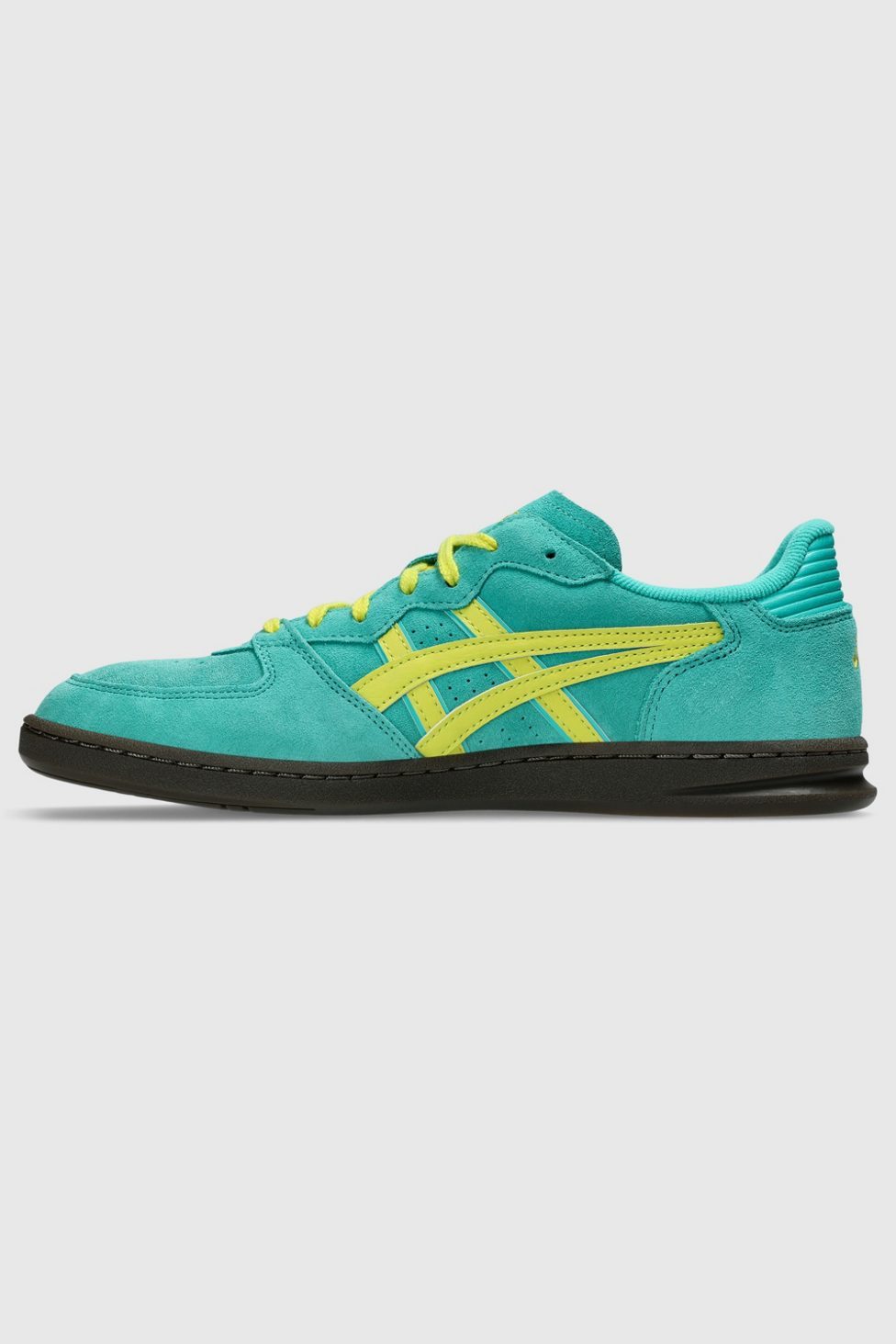 ASICS Skyhand OG Suede Sportstyle Sneakers - Waterfall/Lemon Spark