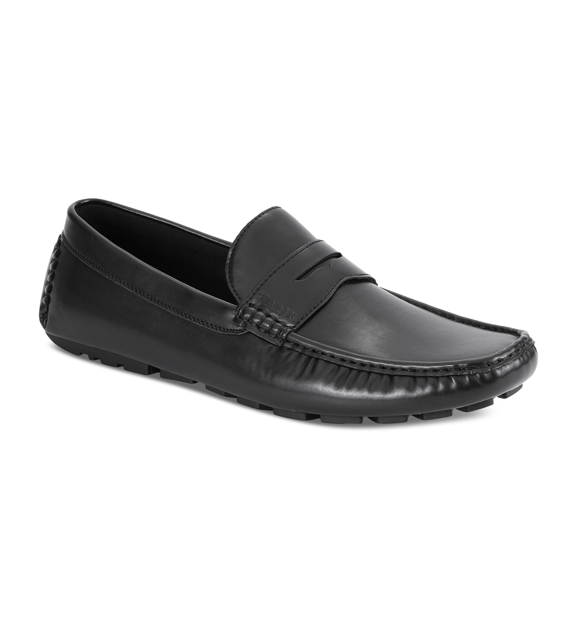 Tommy Hilfiger Men's Amile Slip On Driver - Black