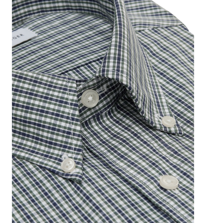 Tommy Hilfiger Men's Regular Fit Wrinkle Resistant Stretch Dress Shirt - Green