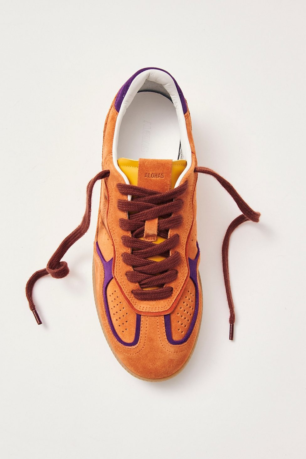 ALOHAS tb. 490 Leather Sneakers - Rife Orange