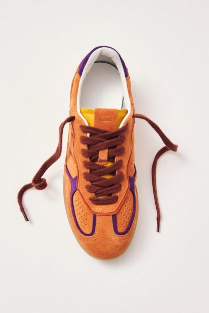 ALOHAS tb. 490 Leather Sneakers - Rife Orange