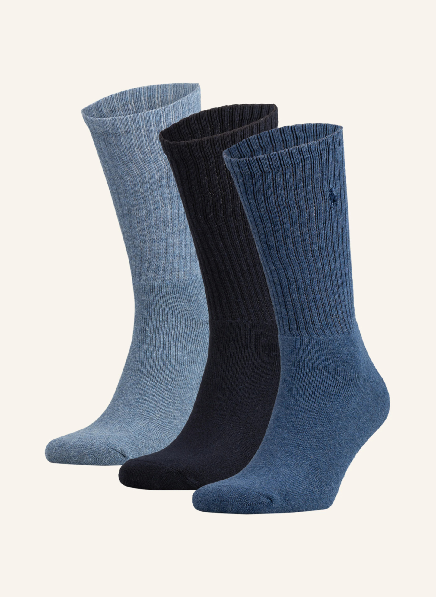 POLO RALPH LAUREN 3er-Pack Strümpfe – 002 DENIM ASSORTED