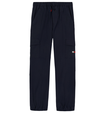 Tommy Hilfiger Boys' 8-20 Drawcord Cargo Pants, Exclusively at Macy's - Navy Blazer