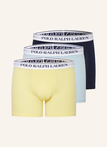 POLO RALPH LAUREN 3er-Pack Boxershorts – HELLGELB / HELLBLAU / DUNKELBLAU