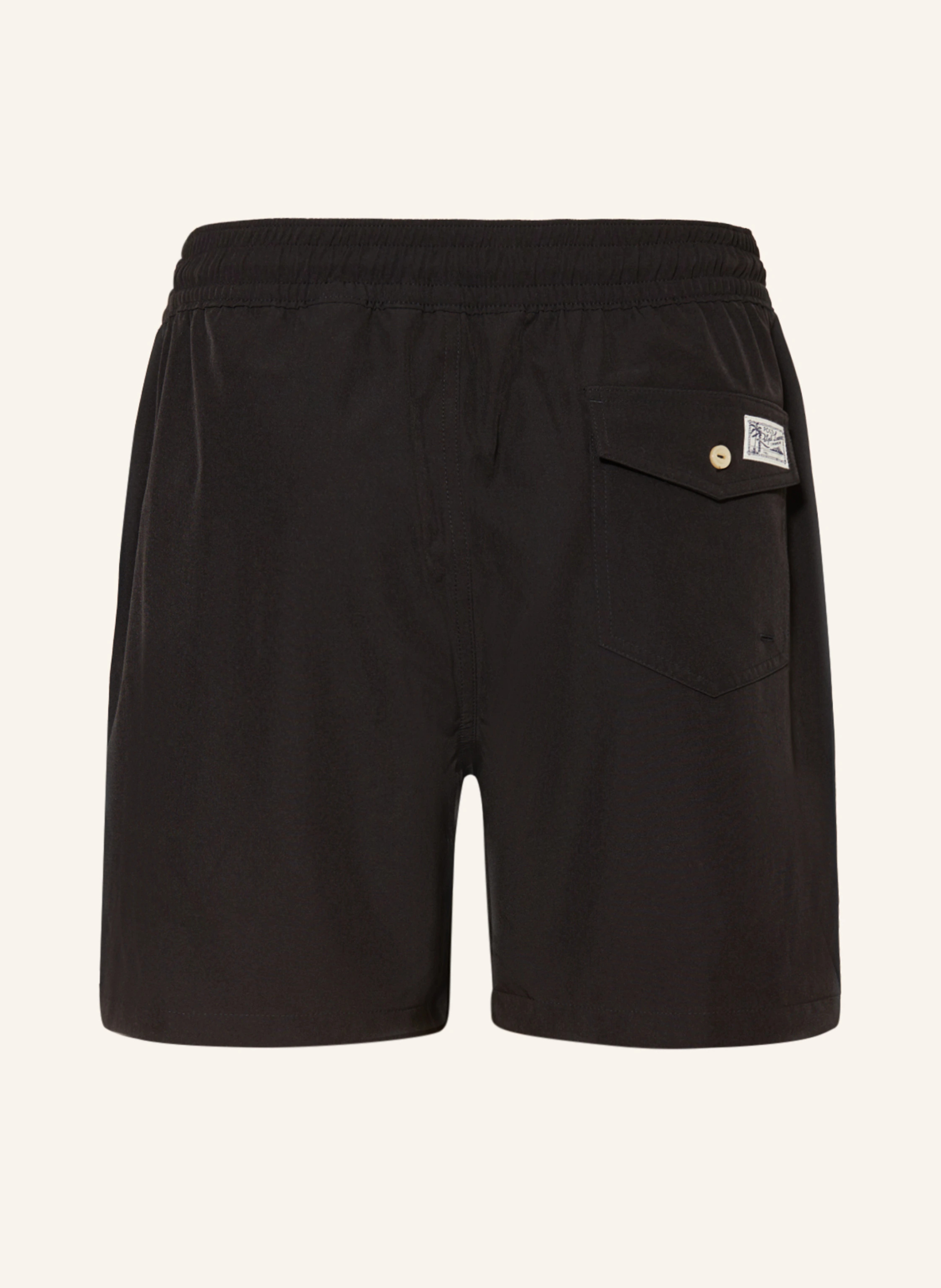POLO RALPH LAUREN Badeshorts – SCHWARZ