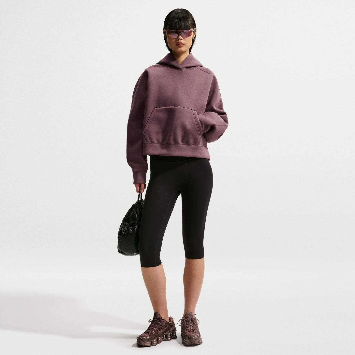 Nike Women's Pregame Fleece Hoodie - Tattoo image 2