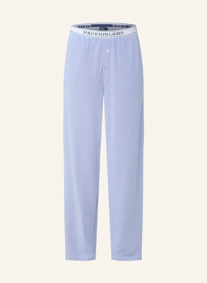 POLO RALPH LAUREN Schlafhose aus Piqué – HELLBLAU