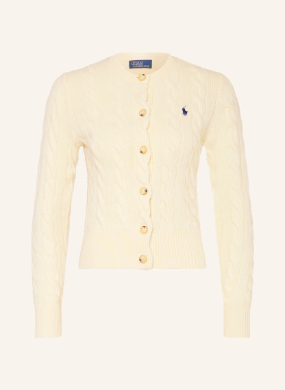 POLO RALPH LAUREN Strickjacke – CREME