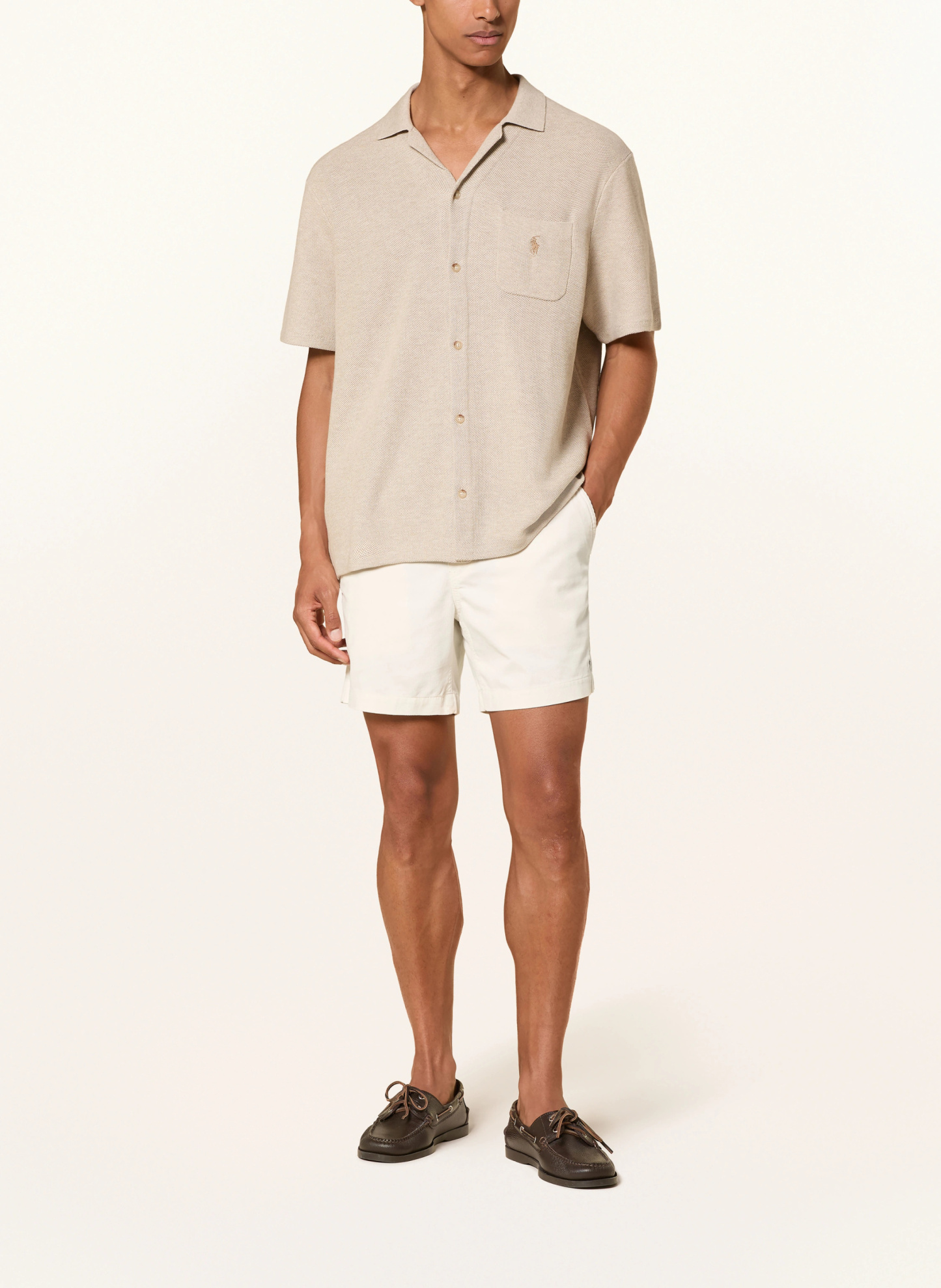 POLO RALPH LAUREN Cordshorts – ECRU
