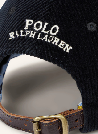 POLO RALPH LAUREN Cord-Cap – SCHWARZ