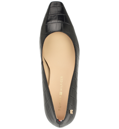 Tommy Hilfiger Women's Opheili Classic Block Heel Pumps - Black Croco