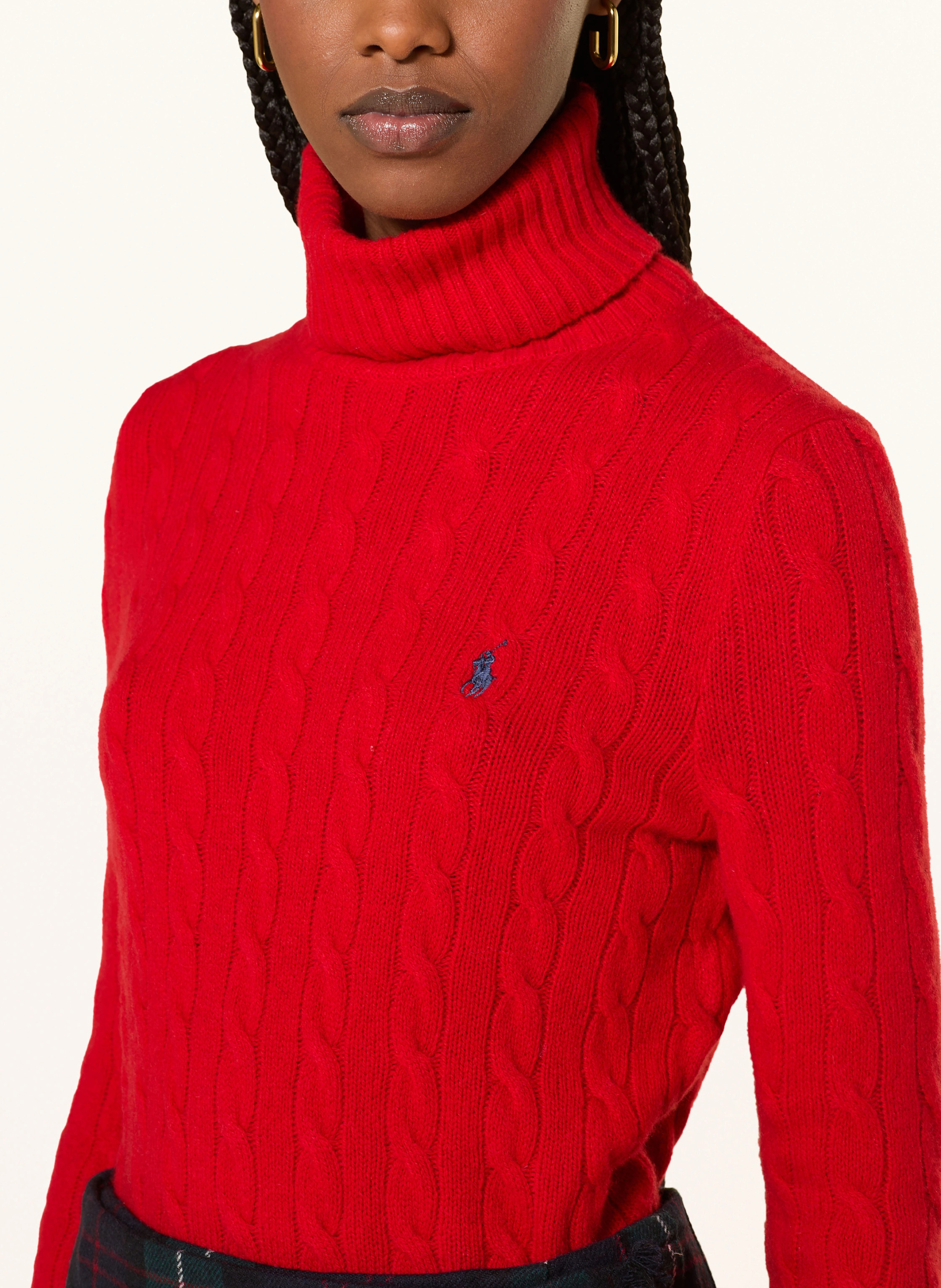 POLO RALPH LAUREN Rollkragenpullover – ROT