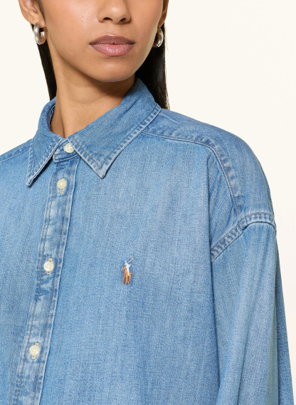 POLO RALPH LAUREN Jeansbluse – BLAU
