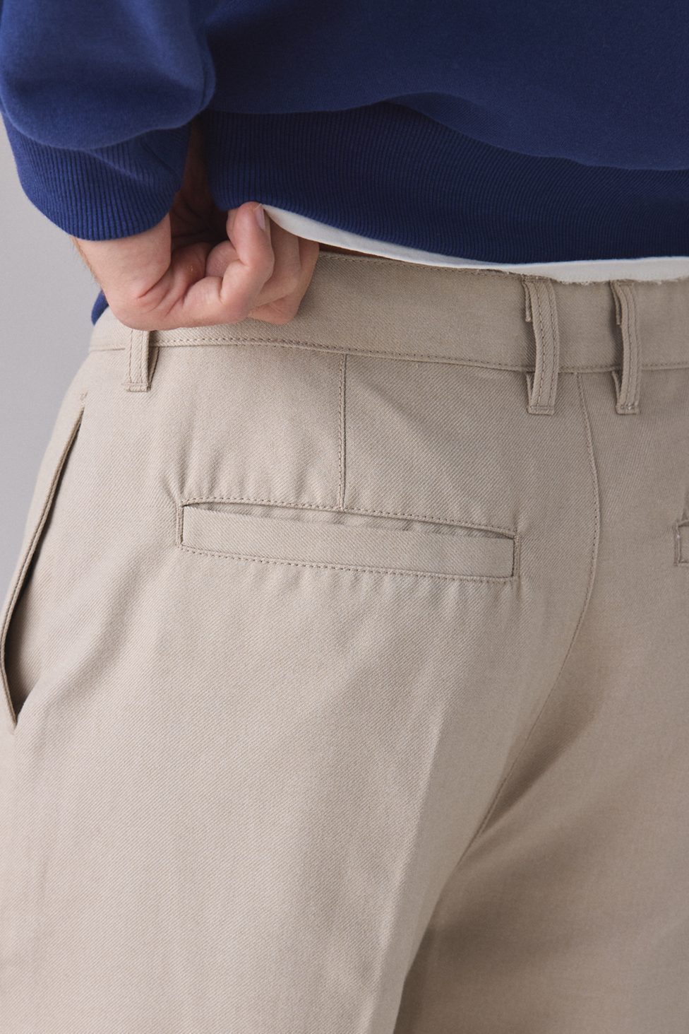 Standard Cloth Chandler Flare Trouser Pants - Tan