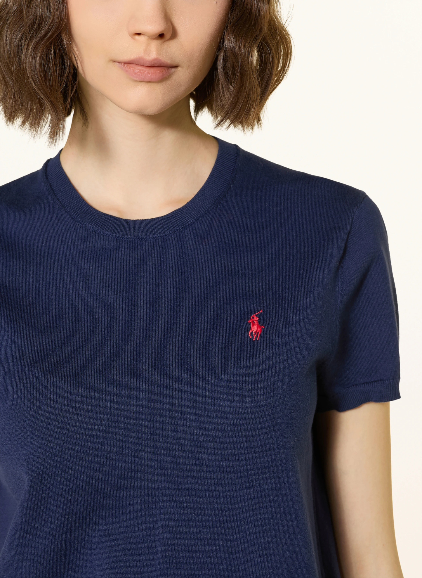 POLO RALPH LAUREN Strickshirt – DUNKELBLAU