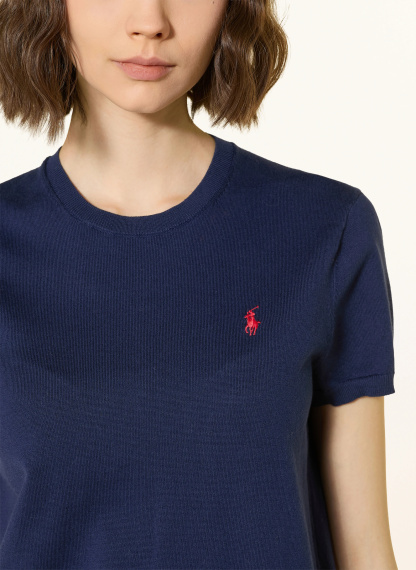 POLO RALPH LAUREN Strickshirt – DUNKELBLAU