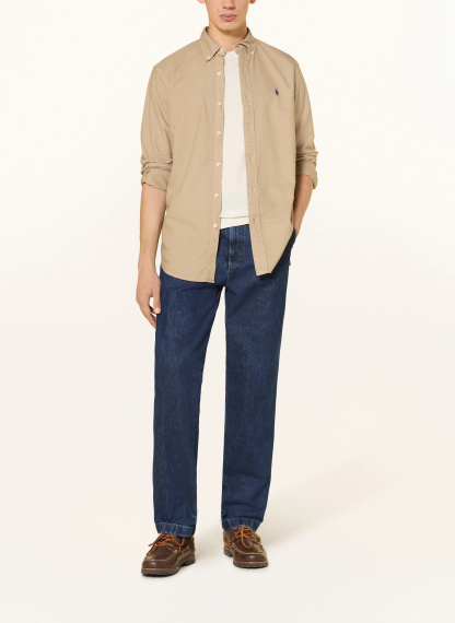 POLO RALPH LAUREN Oxfordhemd Custom Fit – BEIGE