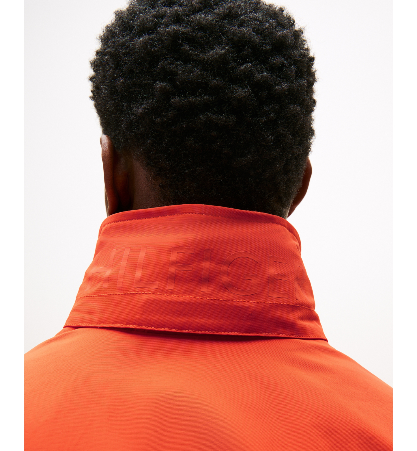 Tommy Hilfiger Men's Regatta Water Resistant Jacket - Brilliant Orange