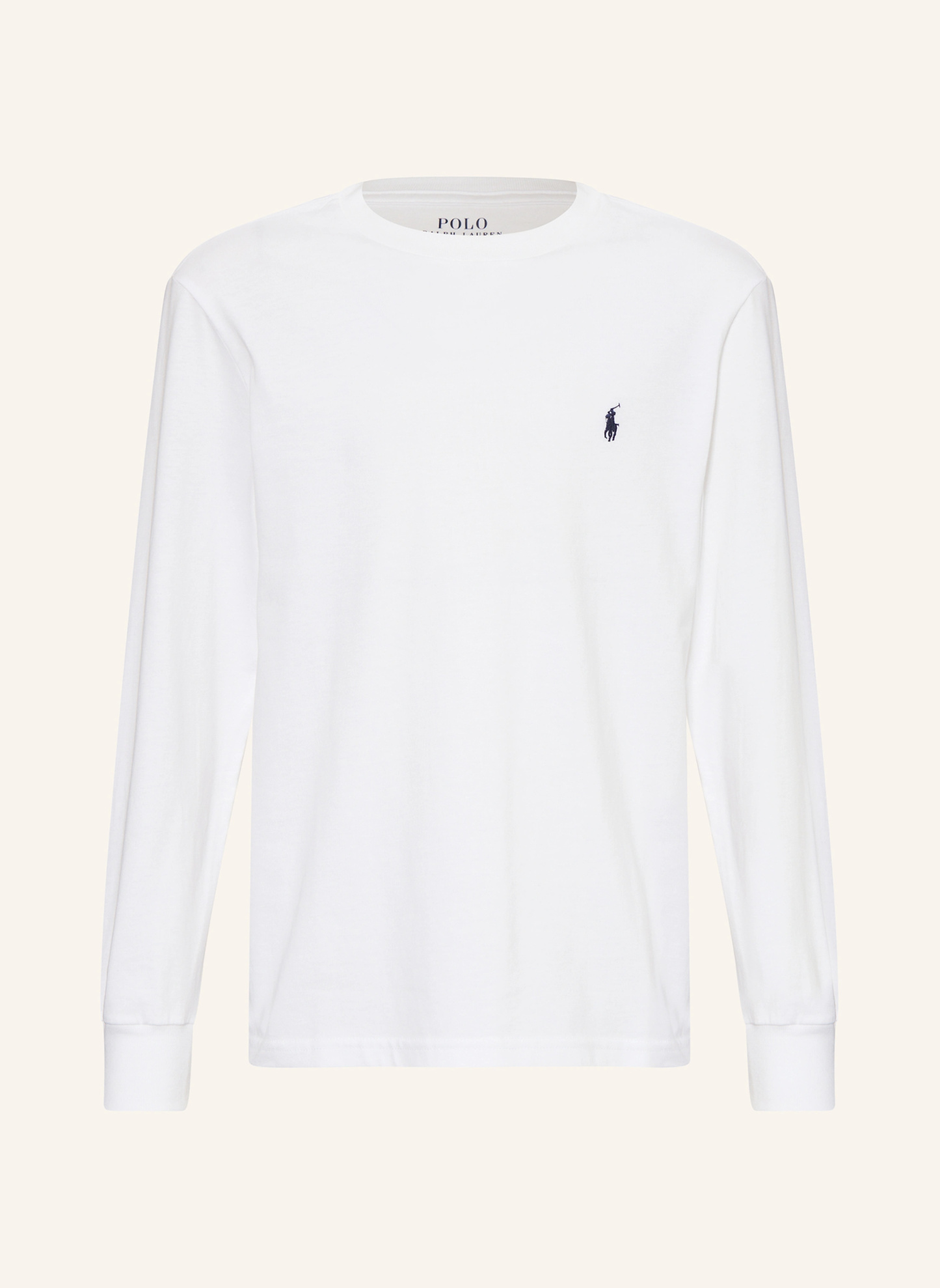 POLO RALPH LAUREN Longsleeve – WEISS