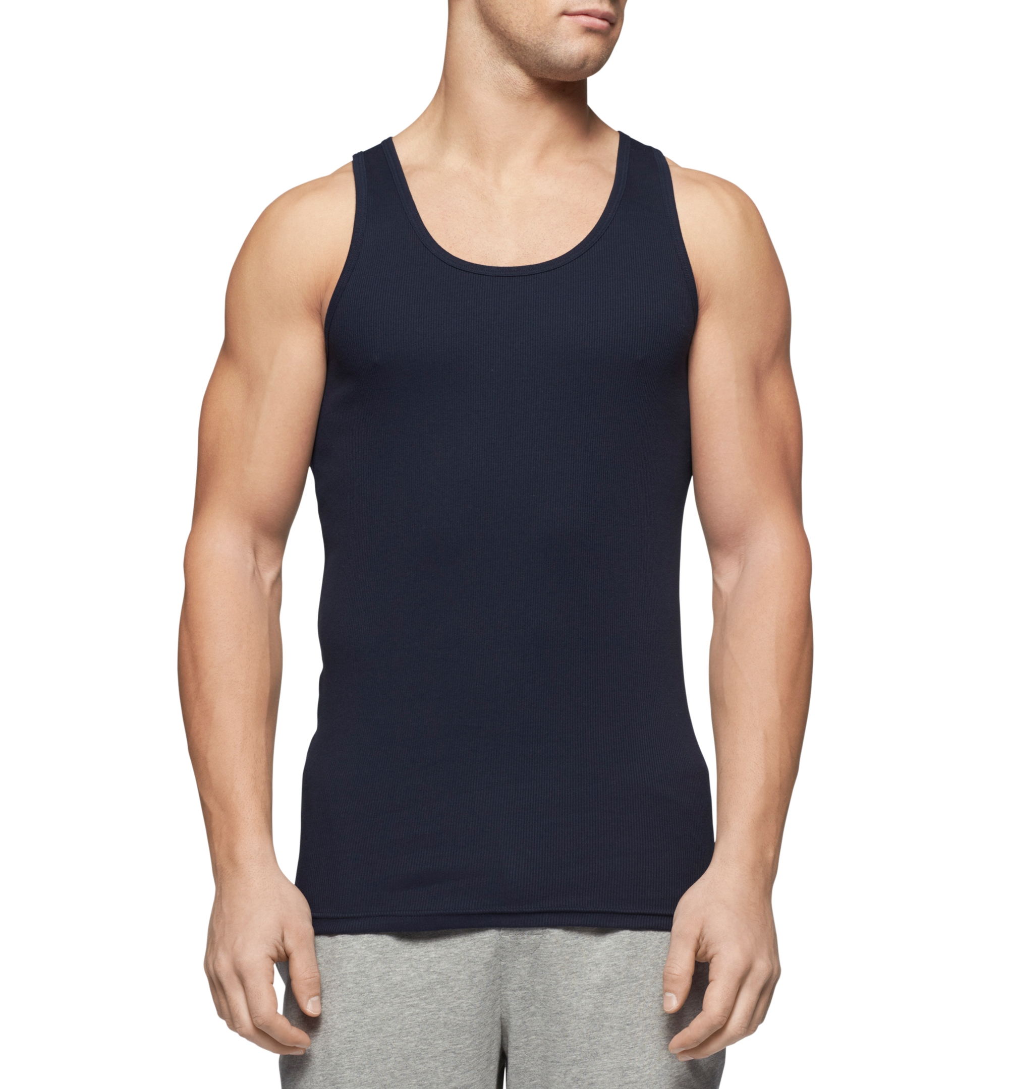 Tommy Hilfiger Men's 3-Pack Cotton Classics Tank Tops - Black