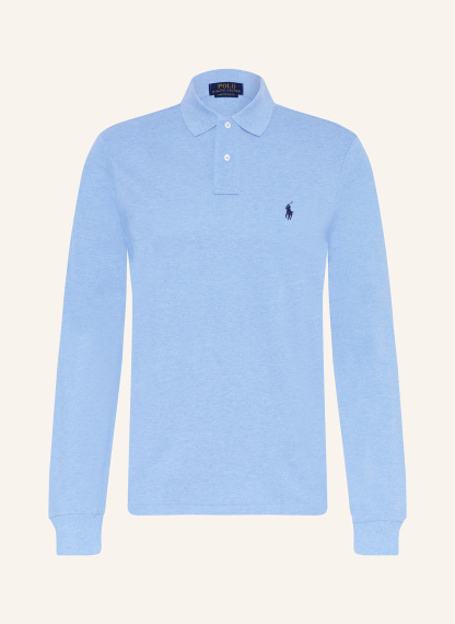 POLO RALPH LAUREN Piqué-Poloshirt Custom Slim Fit – HELLBLAU