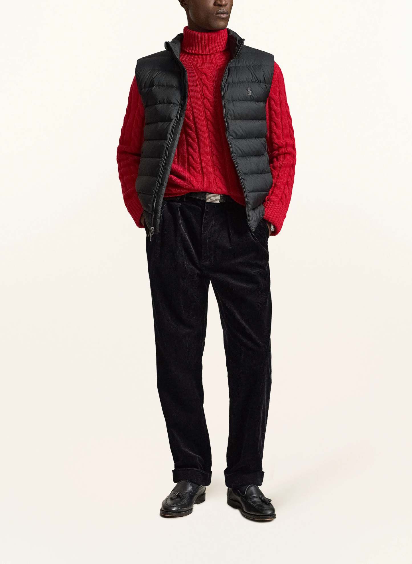 POLO RALPH LAUREN Daunenweste – SCHWARZ
