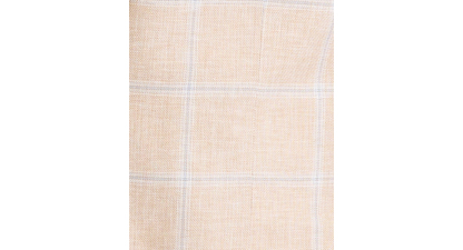 Tommy Hilfiger Men's Modern-Fit Linen-Blend Windowpane Sport Coat - Tan/blue