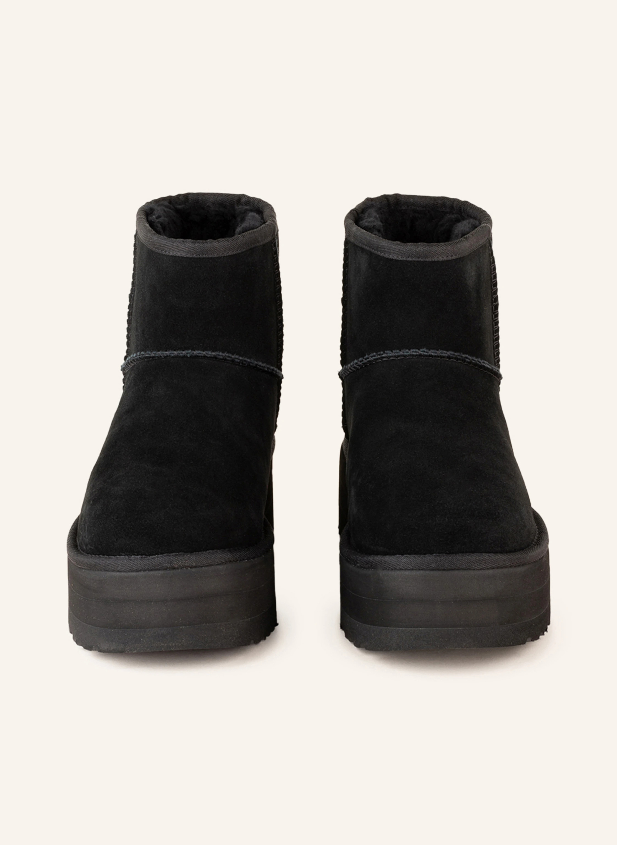 UGG Plateau-Boots CLASSIC MINI PLATFORM – SCHWARZ