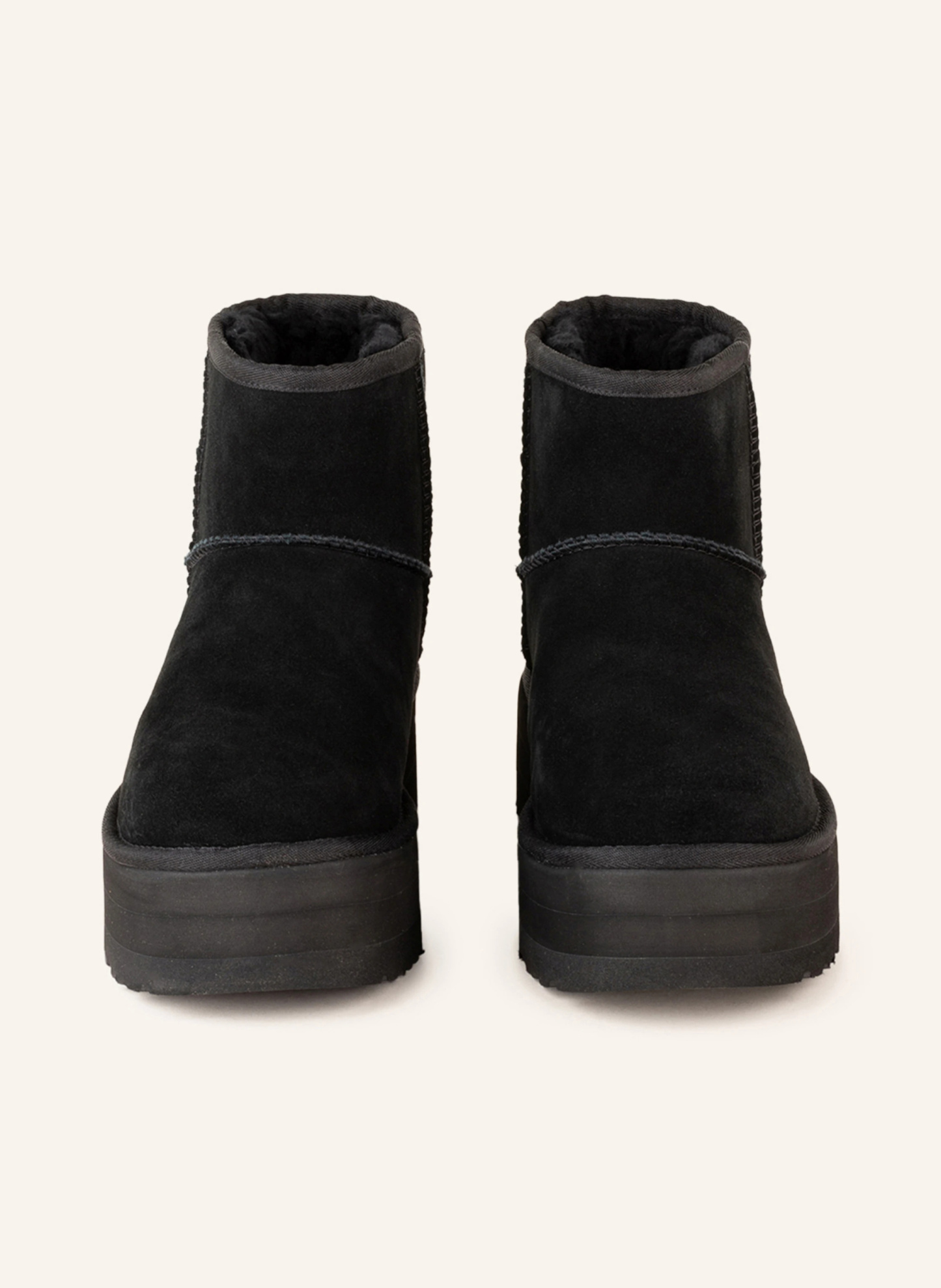 UGG Plateau-Boots CLASSIC MINI PLATFORM – SCHWARZ