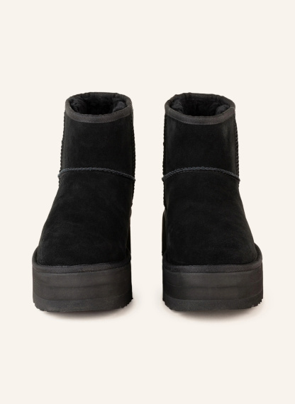 UGG Plateau-Boots CLASSIC MINI PLATFORM – SCHWARZ