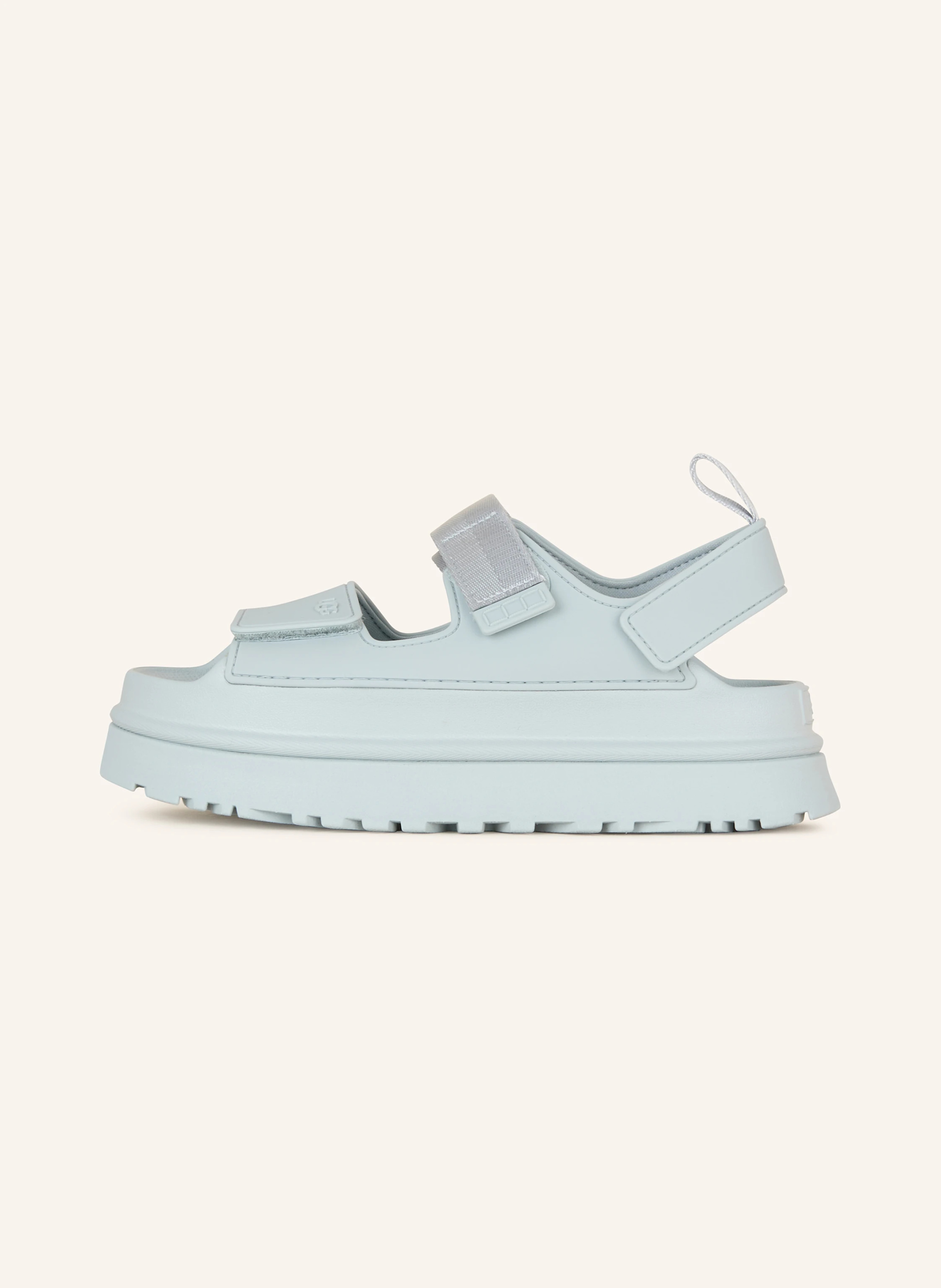 UGG Plateau-Sandalen GOLDENGLOW – HELLBLAU