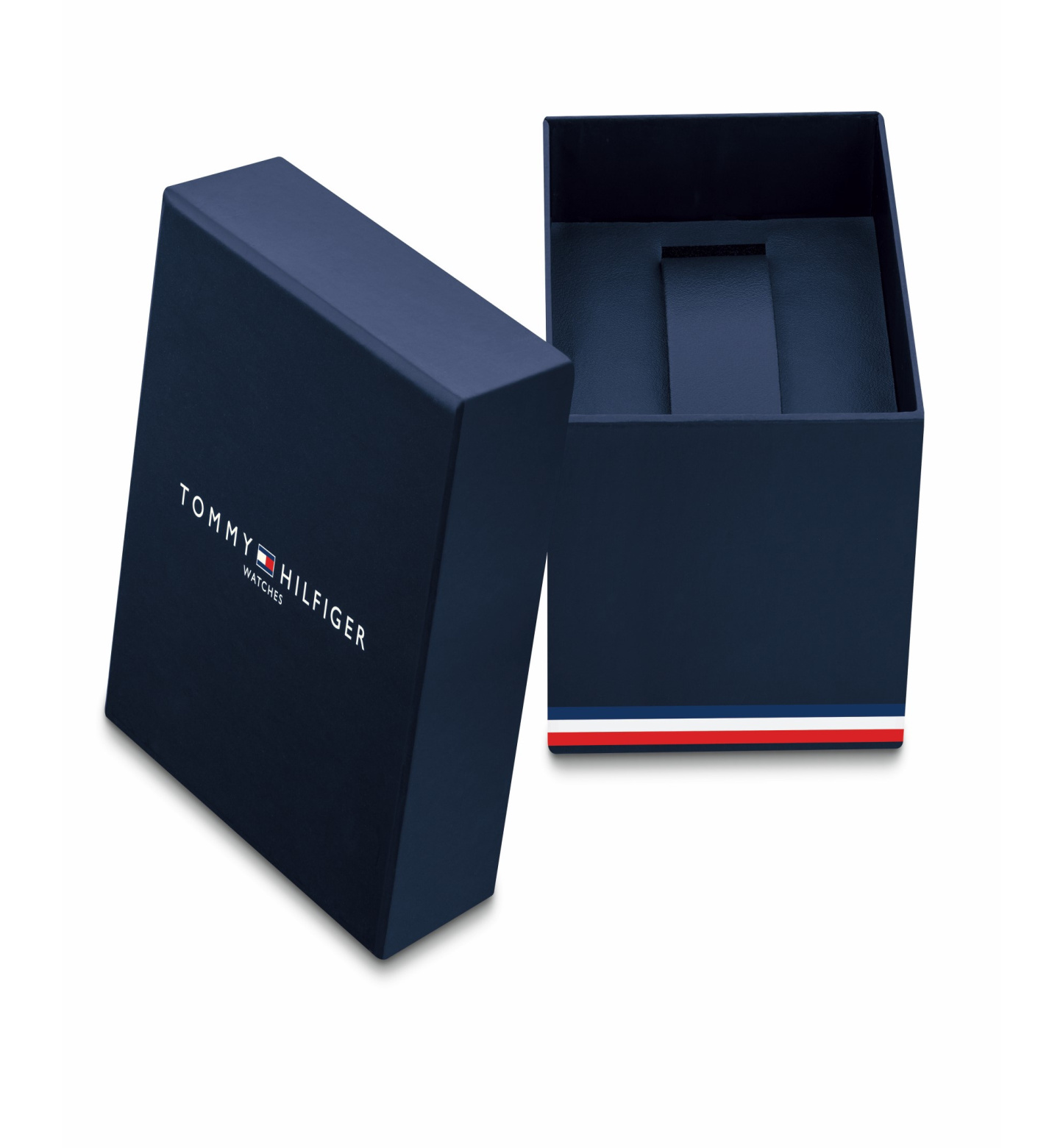 Tommy Hilfiger Women's Quartz Black Leather Strap Watch, 22.5mm - Black