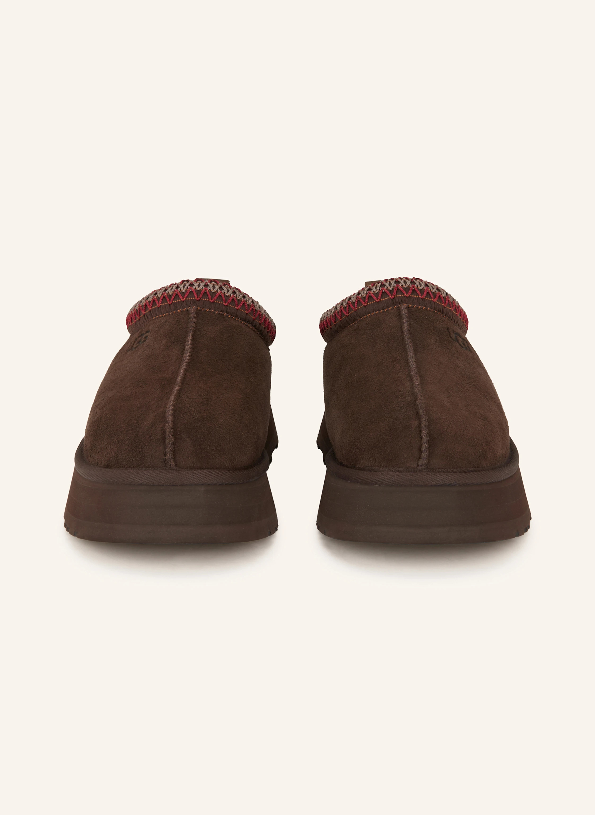 UGG Plateau-Pantoletten TAZZ – DUNKELBRAUN
