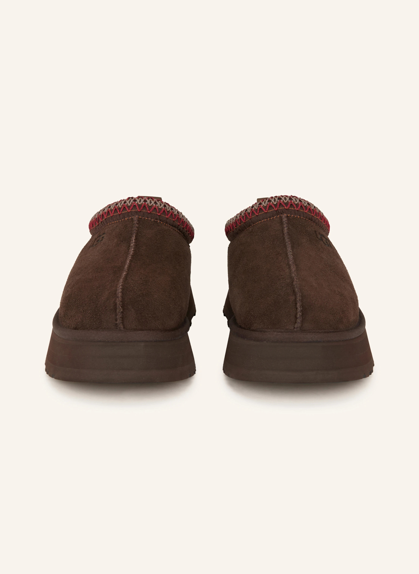 UGG Plateau-Pantoletten TAZZ – DUNKELBRAUN