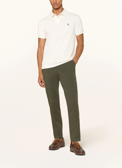 POLO RALPH LAUREN Piqué-Poloshirt Custom Slim Fit – ECRU