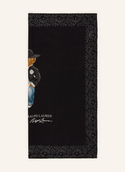 POLO RALPH LAUREN Tuch – SCHWARZ / HELLBRAUN / BLAU