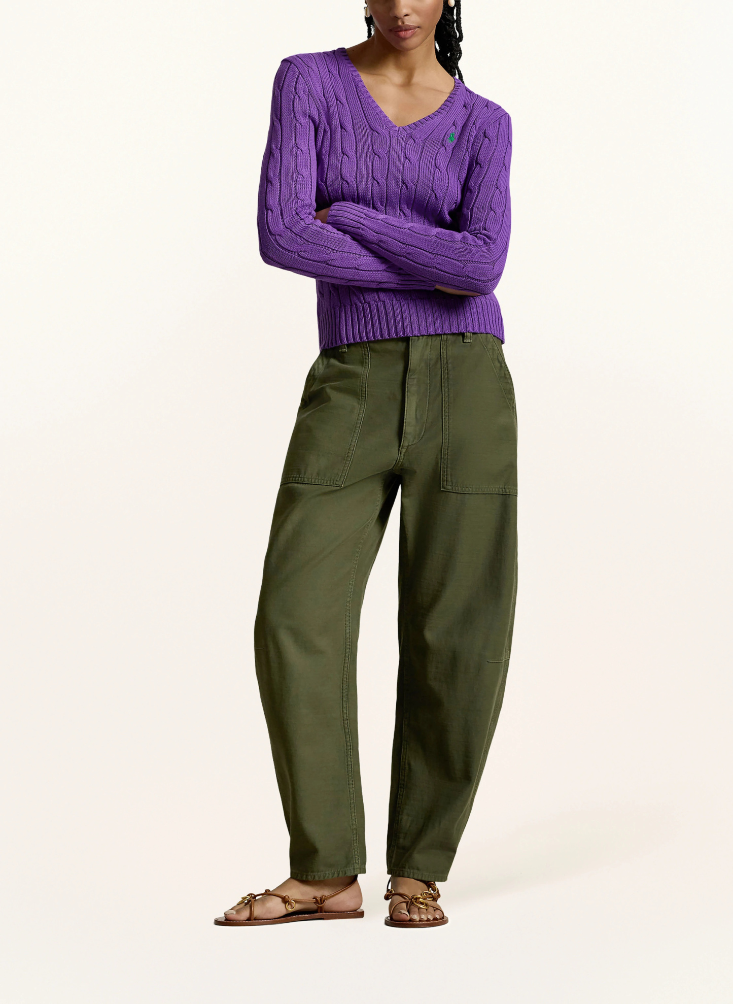 POLO RALPH LAUREN Pullover – LILA