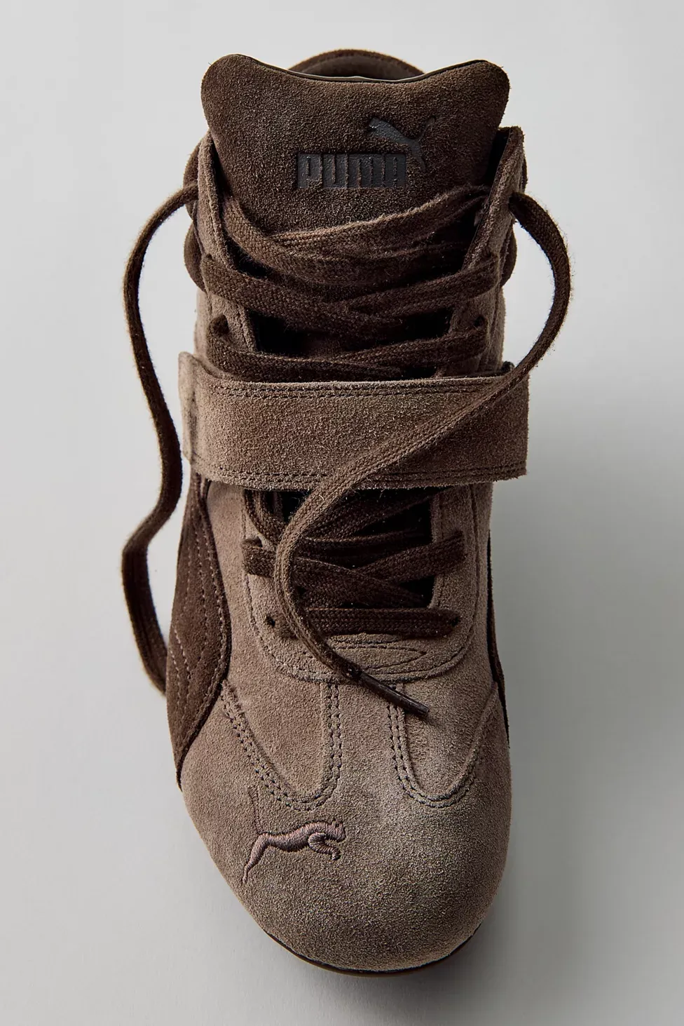 Puma Women's Speedcat Wedge Sneakers - Totally Taupe-Chocolate