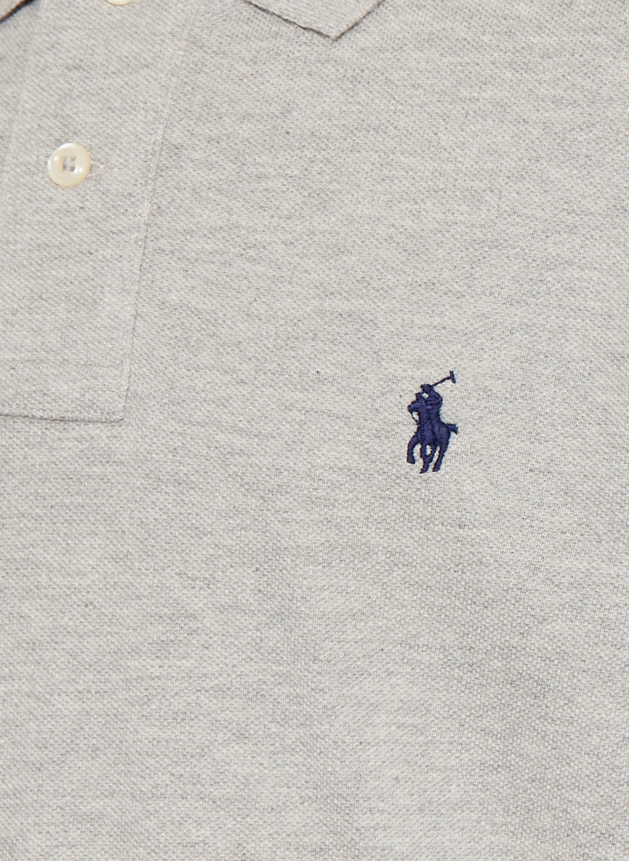 POLO RALPH LAUREN Piqué-Poloshirt – GRAU