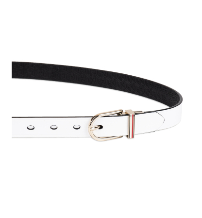 Tommy Hilfiger Women's Reversible Dress Casual Belt - White, Black
