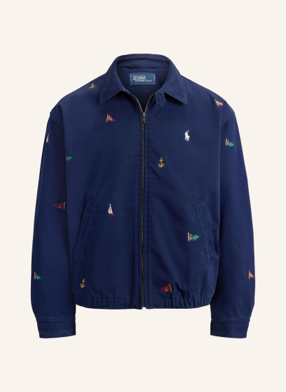 POLO RALPH LAUREN Blouson – DUNKELBLAU / ROT / GELB